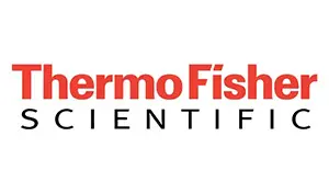 Thermo Fisher Scientific Logo in a White Background