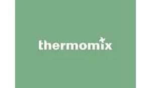Thermomix Logo in White on a Green Background